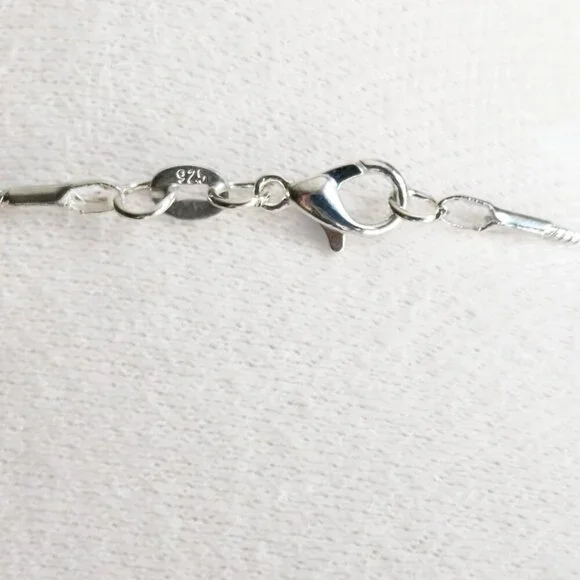 AUSTRALIAN TRIPLET OPAL HEART PENDANT STERLING CHAIN 100% ARTISAN NEWHANDCAFTED - Picture 10 of 10